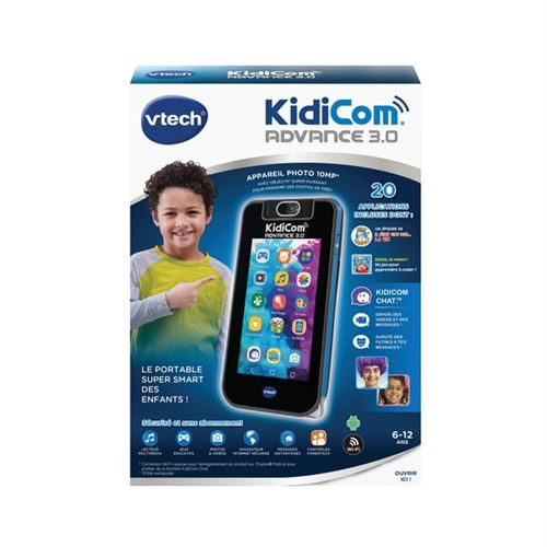 Portable pour les juniors Vtech Baby KidiCom Advance 3.0 Noir