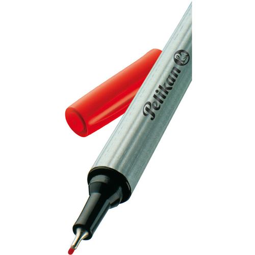 Pelikan Fineliner 96, largeur de tracé: 0,4 mm, rouge