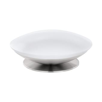 Frattina Lampe de table LED intégrée Télécommande nickel satiné + APP Control, BLE, CCT, RGB - 1