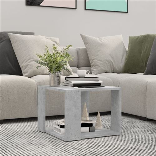 Vidaxl Gris Table Basse Béton - Image 3