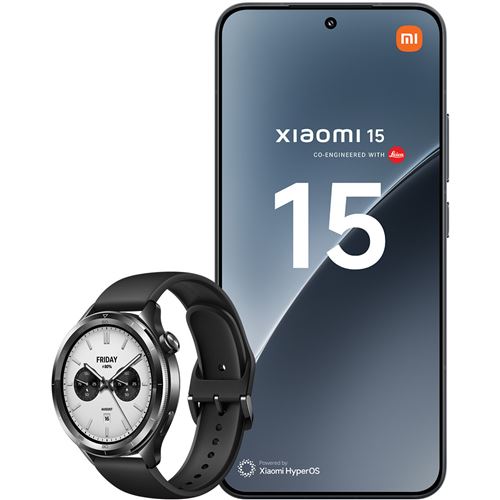 Xiaomi 15 16,1 cm (6.36") 12 Go 256 Go 5240 mAh Noir