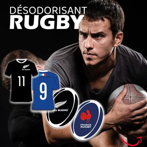 Désodorisant pour voiture - All Blacks/France Rugby