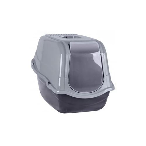 Comparer les prix de Maison de toilette litière pour chat EDEN - Gris