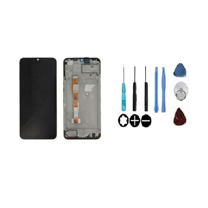 Écran LCD Complet Noir Pour Vivo Y20s (Y20, Y20i) - Neuf, Sans Châssis, Origine Chine