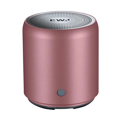 Enceinte bluetooth A107 étanche portable rose