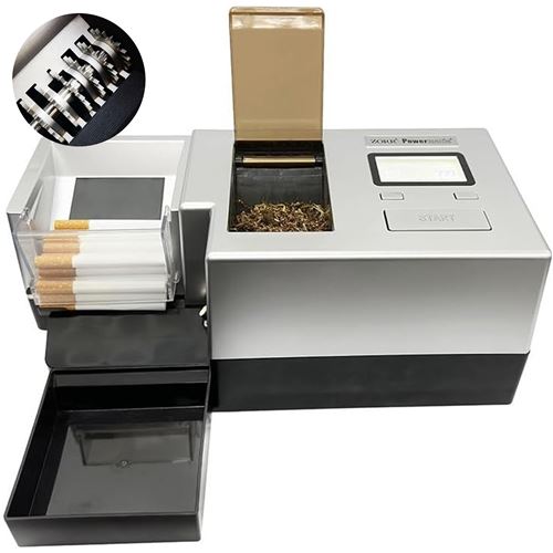 Powermatic 5+ Deluxe – Tubeuse électrique haut de gamme pour cigarettes | Rapide, fiable et simple d'utilisation