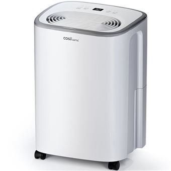 Cosi Home Déshumidificateur 12L/jour avec capteur d'humidité, Minuterie 24h, Drainage continu et mode veille - 1