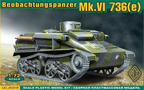 Mk.vi 736(e) Beobachtungspanzer - 1:72e - Ace