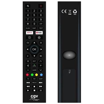 Télécommande De Remplacement - Cgv - Fidelio Tcl & Thomson - Pour Téléviseurs Tcl Et Thomson - Sans Programmation - 1