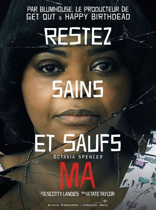 Ma - 2019 - Octavia Spencer - 40x60cm - Affiche de cinéma originale pliée
