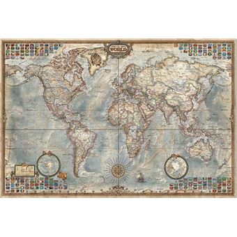 Vieille Carte du Monde