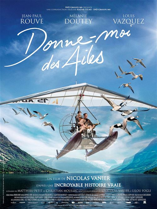 Affiche de Cinéma Originale - Donne-moi des Ailes - 2020 - Jean-Paul Rouve - 116x158cm