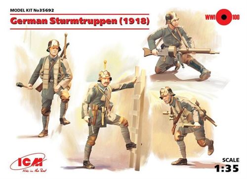 German Sturmtruppen 1918 - 1:35e - Icm