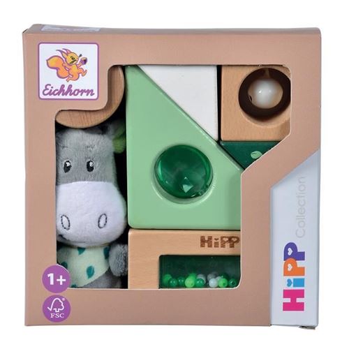 Jeu D'Éveil Sonore En Bois Eichhorn Eh Baby Hipp - Vert - Mixte - 12 Mois