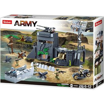 Sluban- m38-b7100 - base militaire - Lego - à la Fnac