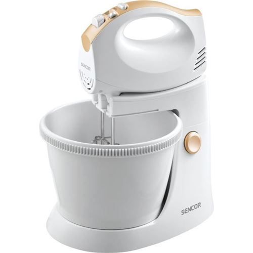 Non Communiqué Blanc Batteur A Main Avec Bol Rotatif - Sencor - Shm 5330-Eue3 - 500 W