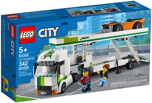 LEGO® City 60305 Le transport de voiture