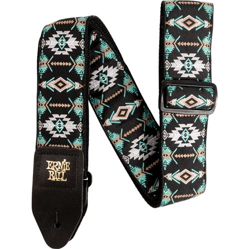 Ernie Ball 5325 - Sangle Jacquard Southwestern Turquoise