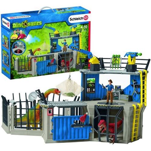Non Communiqué Multicolore Schleich - Grande Station De Recherche Dino - 41462 - Gamme Dinosaurs