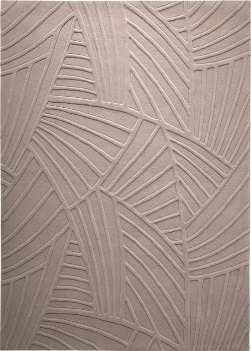 Tapis Esprit Palmia motif Floral Beige 90x160
