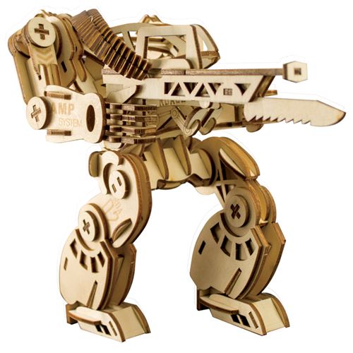 Puzzle 3D 217 pièces - Armure mécanique AMP
