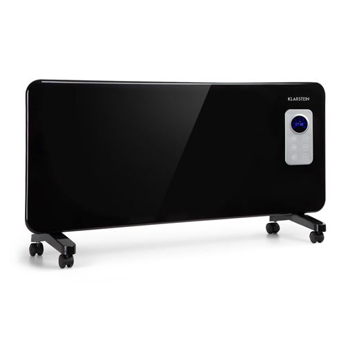 Klarstein Hot Spot CV20 Radiateur électrique à convection avec écran LED & télécommande - 2000W - noir