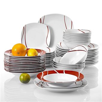 Malacasa Serie Felisa 48pcs Services De Table Complets