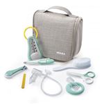 Trousse de toilette nomade Béaba 9 accessoires Gris