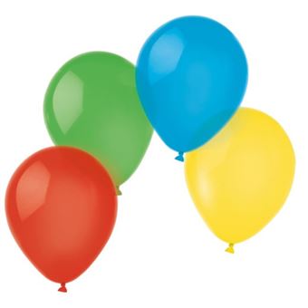 Riethmüller ballons 20,3 cm en latex 100 pièces - 1