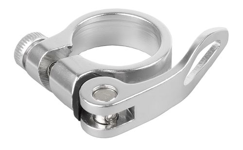 M-Wave Collier de selle Clampy-QR 34,9 mm aluminium argent