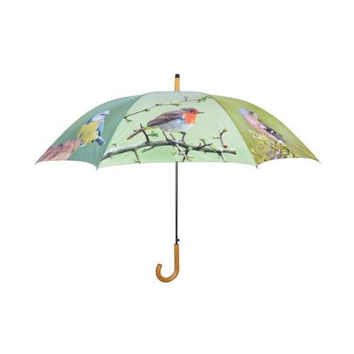 Esschert Design - Parapluie oiseaux métal et bois