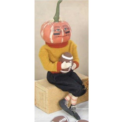 Dan Pumpkin Soft Sculpture