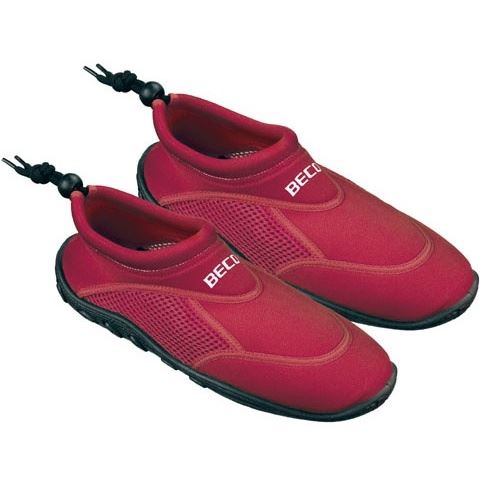 Beco chaussures d'eau unisexe rouge