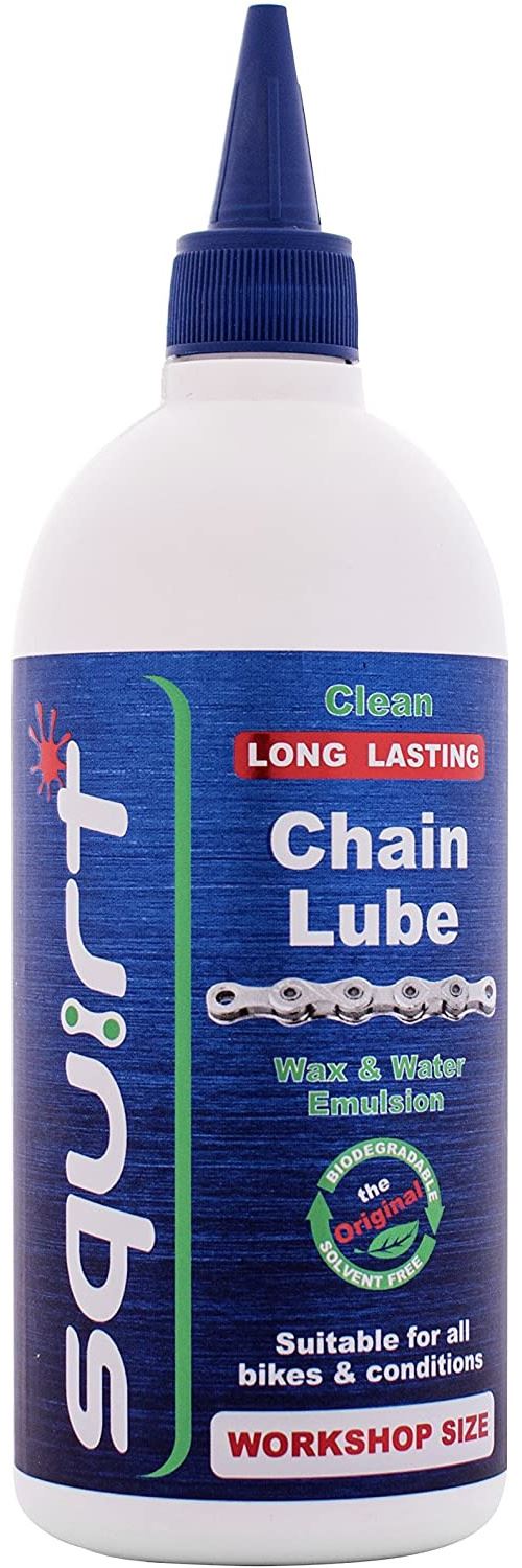 Squirt cire Clean Long Lasting Lubepour chaînes 500 ml bleu/blanc