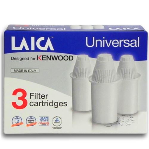 Pack de 3 cartouches filtrantes Bouilloire, carafe LA1000 KENWOOD - 96133