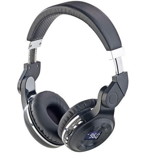 Casque MP3 pliable avec bluetooth et radio FM MPH-350.mic