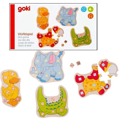 Jeu De Dé Les Animaux Pour Les Petits