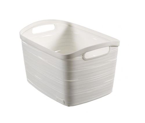 Curver paniere ruban 20 l blanc