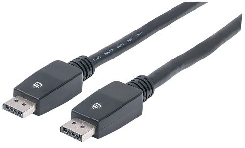 Manhattan DisplayPort et Mini DisplayPort DP vers DP 10 m Noir Noir