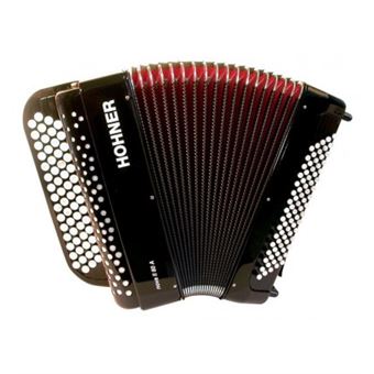 Hohner Nova II 80A - Accordéon chromatique à boutons - noir (+ housse) - 1
