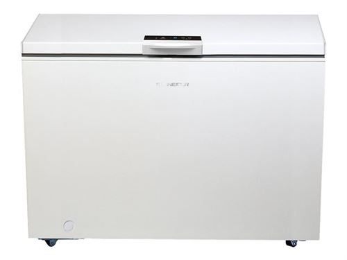 Schneider SCCFD446W+ - Congélateur coffre - pose libre - largeur : 153.5 cm - profondeur : 74 cm - hauteur : 82.5 cm - 433 litres - classe A+ - blanc