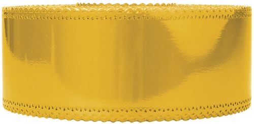 Ruban charlotte dentelle jaune