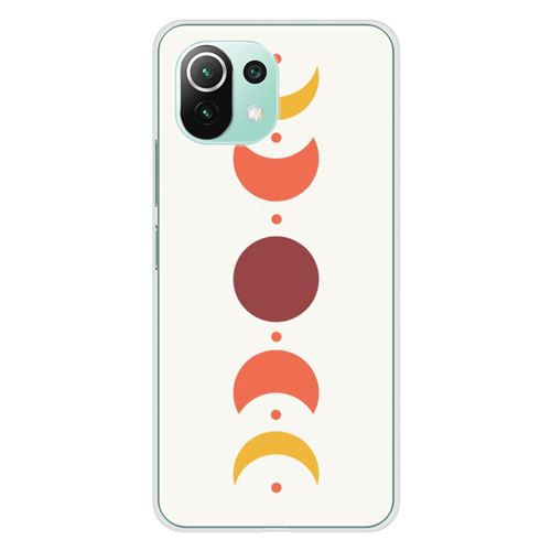Coque en silicone imprimée compatible Xiaomi Mi 11 Lite Eclipse