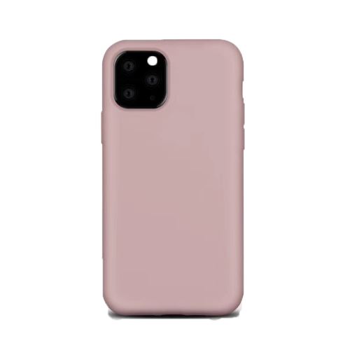 Coque de silicone soule pour Apple iPhone 11 6.1 - Rose foncé
