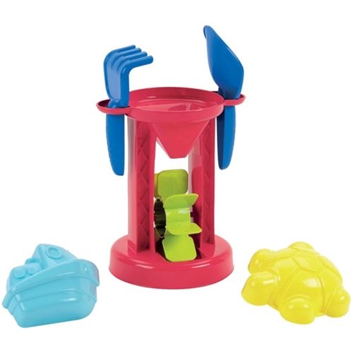 écoiffier moulin à sable avec des jouets de sable de 19 cm de 5 pièces