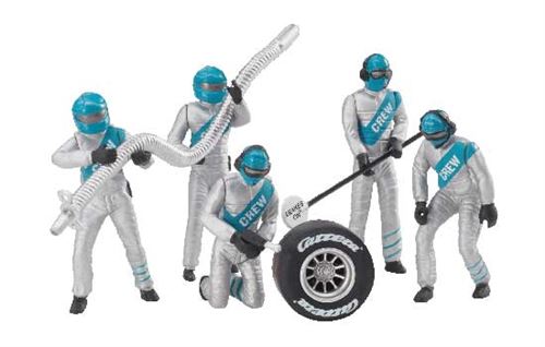 Set mécaniciens (argent) Carrera 1/32