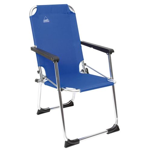 Camp Gear Vouwstoel voor kinderen blauw aluminium 1211932