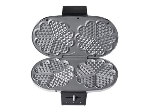 Cloer 1329 - gaufrier - inox mat