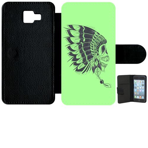 Etui À Rabat Samsung Galaxy A5 (2016) Indien Vert