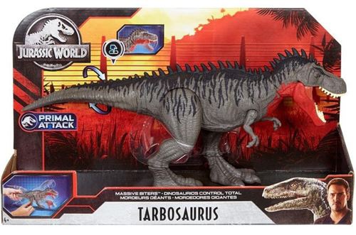Jurassic World protagoniste Tarbosaurus junior 35 cm gris/noir
